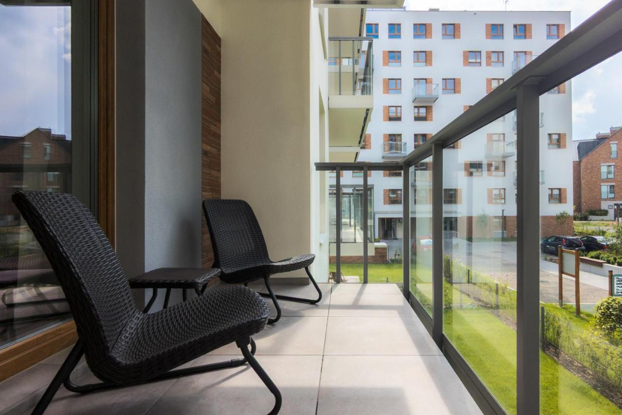 Bright & Stylish Apartment With Balcony 1,5 Km To Gdansk Main City By Noclegi Renters Eksteriør billede